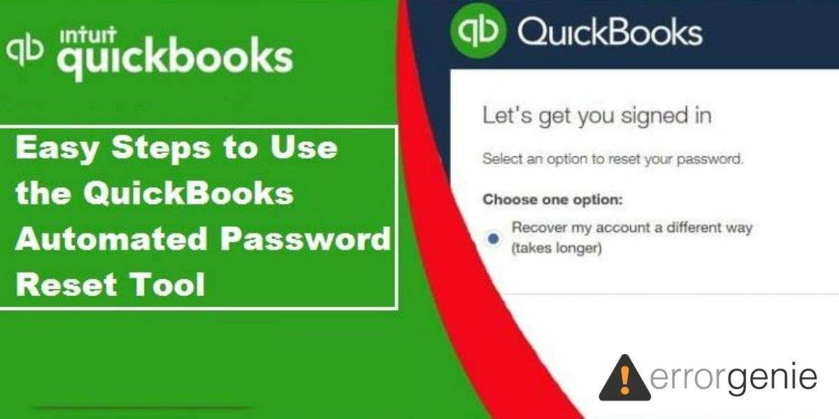 QuickBooks Password Reset Tool: Simple Procedures to Download and Use it
