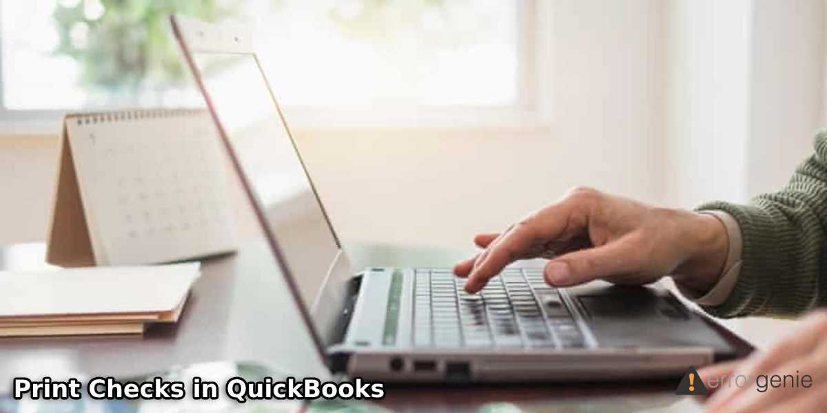 quickbooks check number to print