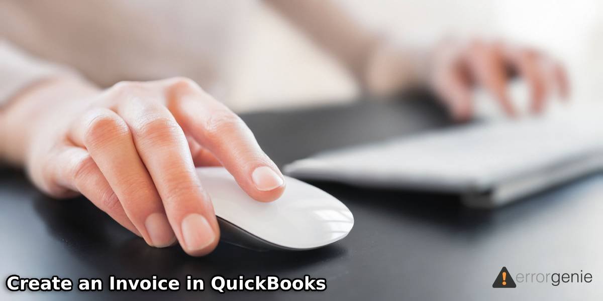 Create an Invoice in QuickBooks