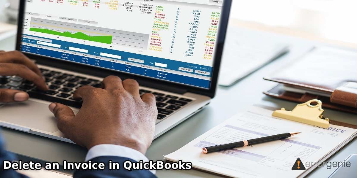 Delete an Invoice in QuickBooks