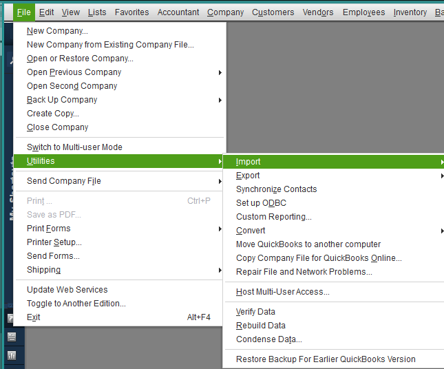  Import Invoices into QuickBooks from Excel