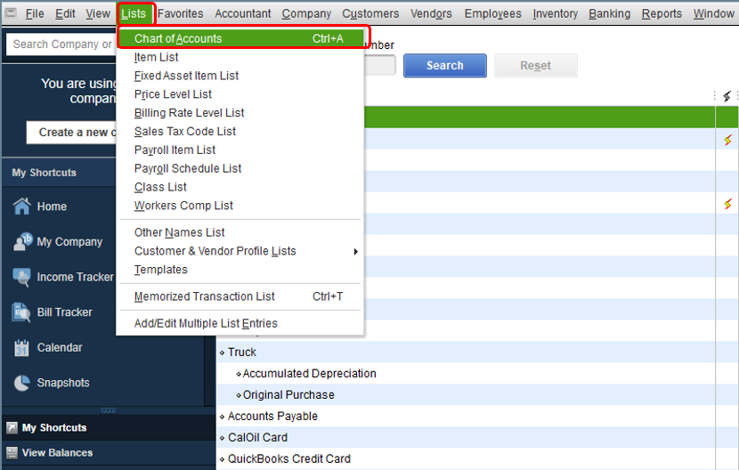 how to delete a quickbooks accountant online company