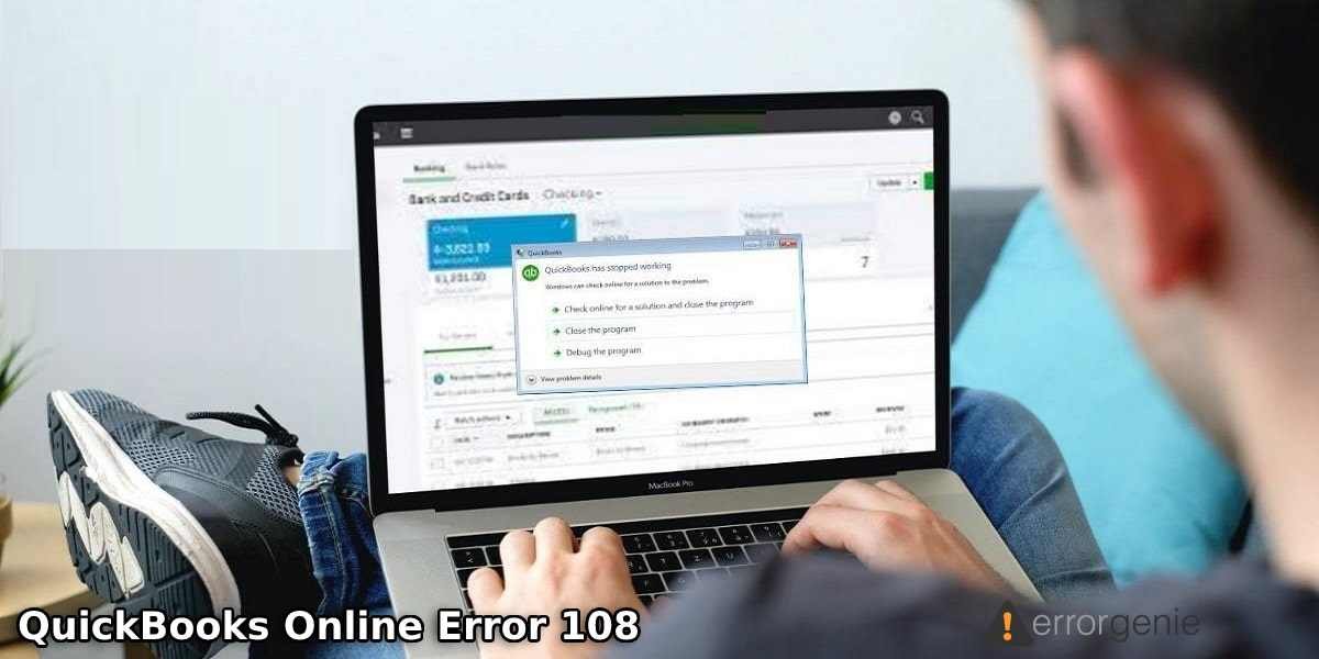QuickBooks online error 108