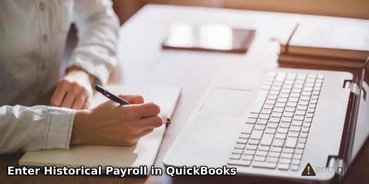 Enter Historical Payroll in QuickBooks