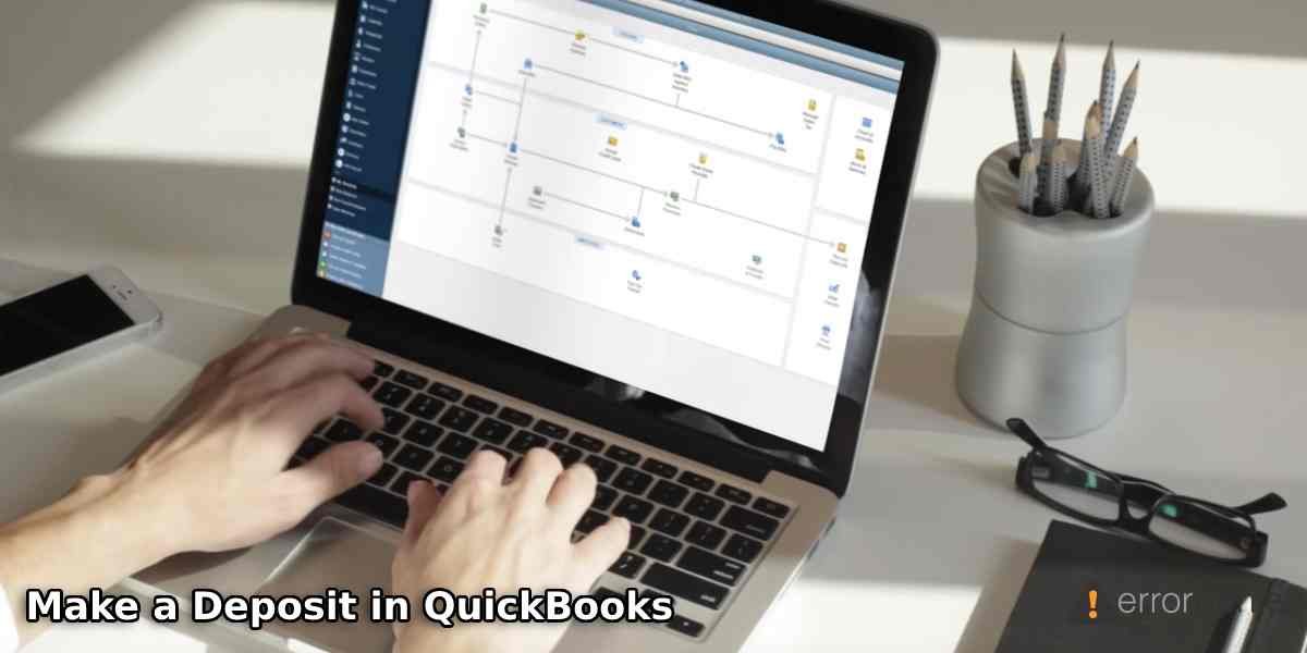 making deposit with quickbooks accountant online